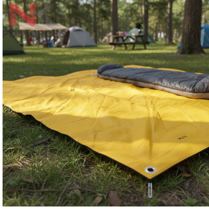 Couche inférieure de sac de couchage en polyester ultraléger, drap de protection du sol imperméable et anti-humidité pour le camping en extérieur - Product Image 4