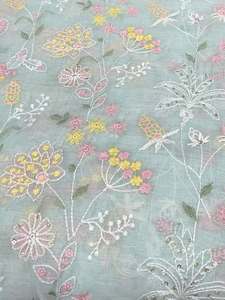 High Quality Sequin Embroidery Fabric 3D Floral Lace Fabric for Evening Dress Wedding Gown Garment - Product Image 6