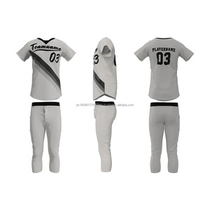 เสื้อเจอร์ซีย์ใส่เล่นเบสบอลของผู้ชายเสื้อกีฬาแบบออกแบบได้ตามที่ต้องการระบายอากาศได้ดีเหมาะกับลูกเบสบอลซอฟท์บอล - Product Image 1