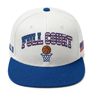 Casquette Snapback à 6 Panneaux Personnalisée, Visière Plate, Coton Premium, Broderie 3D en Relief, Réglable, Unisexe, Sport, Mode, Extérieur, Quatre Saisons - Product Image 2