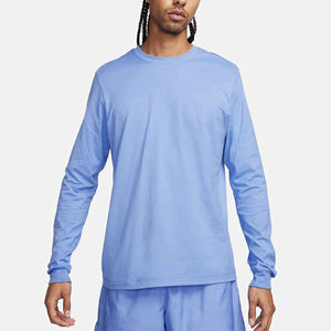 T-shirts pour hommes de haute qualité, design luxueux, 100% coton épais, coupe classique, style décontracté unique, manches longues. - Product Image 1