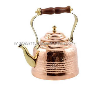 Tetera de Cobre de Diseño para Decoración de Cocina Premium, Preparación de Té, Estilo Elegante para Estufa, Colección Premium para el Hogar - Product Image 6