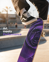 Bande adhésive personnalisée pour skateboard et longboard avec logo personnalisé, imprimée UV, revêtement PVC, imperméable, antidérapante, écologique