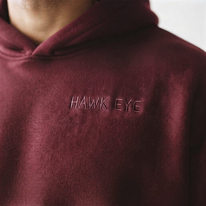 Chándal Informal Transpirable de Alta Calidad para Hombre, con Diseño Estampado, Logotipo Bordado Personalizable, Color Vino - Product Image 5