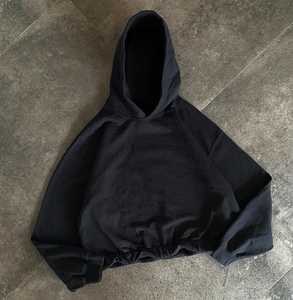 Sweat-shirt à capuche unisexe de haute qualité en coton personnalisé avec impression ou broderie de logo personnalisé, fermeture éclair - Product Image 5