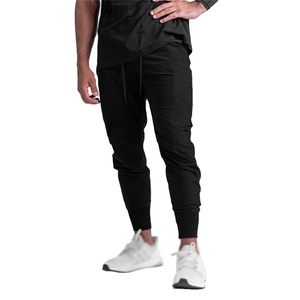 Pantalones de gimnasio ajustados ligeros de verano para hombre, pantalones de chándal informales de cintura alta para entrenamiento, ropa de calle para correr al aire libre, lavado de colores - Product Image 6
