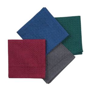 2024 personnalisable Hey Yall brodé 100% coton biologique certifié GOTS torchons blanc pur absorbant maison Golf imprimé - Product Image 2