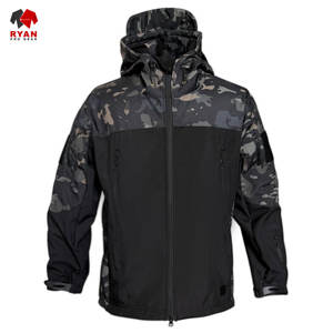 Chaqueta Softshell de Primera Calidad para Hombre, Cierre de Cremallera, Tela Transpirable con Logotipo Personalizado, Antiarrugas - Product Image 3