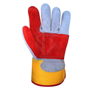 Gants de travail en cuir respirants, résistants à la chaleur, avec logo personnalisé, haute qualité, pour hommes - Prix bas - Product Image 2