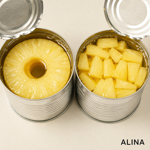 Made in Vietnam Canned <b>Pineapple</b> A10, 20oz , 30oz <b>Light</b> Syrup Slice pizza Cut, tidbits, pieces/ Ms. Alina - Product Image 6