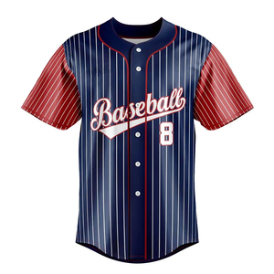 Uniformes de Béisbol Personalizados, Conjunto de Camisetas de Equipo en Tela Transpirable - Product Image 2