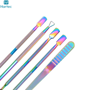 Ergonomic Stainless Steel OEM ODM Service High-Precision Multi-Function Nail Cleaner and Cuticle Pusher Salon Quality <b>Tools</b> - Product Image 5