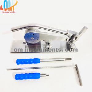 Cortador de varilla de columna vertebral Vértebra lumbar cervical 3,0 a 6,5 Cortador de varilla Instrumento quirúrgico ortopédico de acero inoxidable de OMI - Product Image 1