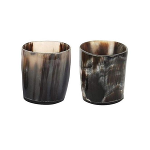 High Quality Disposable Eco-Friendly Modern Horn Glass Cup Ergonomic Design <b>Portable</b> <b>Bar</b> Party Home Use Available Wholesale - Product Image 2