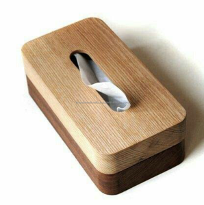 Boîte à mouchoirs en bambou de luxe, organiseur de serviettes, boîte à mouchoirs - Product Image 1