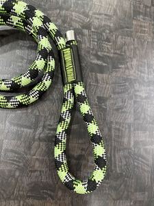 Laisse pour chien en nylon robuste FHS, motif écossais, laisse d'entraînement durable, taille moyenne et grande, style moderne, laisse à glissière - Product Image 1