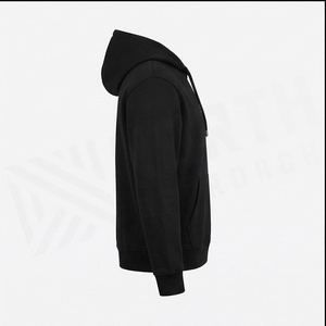 Hoodie surdimensionné élégant pour homme, design vintage délavé avec poche avant, confortable, personnalisable pour l'hiver. - Product Image 3