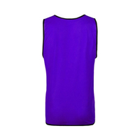 Maillots d'entraînement de football réversibles imprimés bicolores, chasubles de match pour l'entraînement de football, vêtements de sport d'équipe en maille respirante