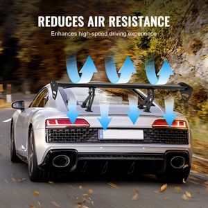 Spoiler Universale GT Wing 43,3 Pollici in Alluminio, Regolabile e Leggero, per Migliorare le Prestazioni di Corsa - Product Image 5