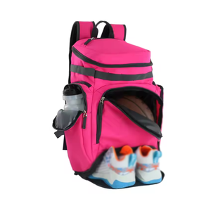 Sacs de basketball en polyester imperméables à bas prix avec fermeture éclair, séchage rapide, caractéristiques sportives pour les jeux en extérieur, vente en gros - Product Image 6