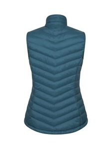 Chaleco de esquí ligero sin mangas con capucha de lona teñida casual de invierno para hombre al por mayor - Product Image 5