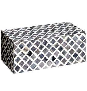 Elegant Bone Inlay <b>Box</b> Handmade Luxury Wooden Decorative Storage <b>Box</b> Ideal for Collectibles and <b>Keepsakes</b> - Product Image 1