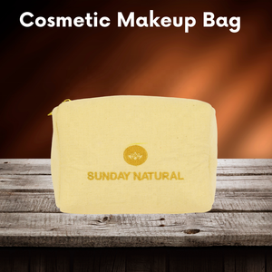 Custom Sized Canvas <b>Travel</b> <b>Cosmetic</b> <b>Bag</b> Cotton for Toiletry Pouch with Zipper Closure for <b>Cosmetics</b> and Makeup Blank Design - Product Image 5