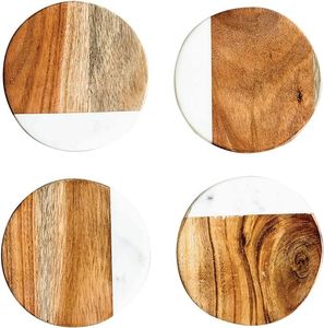 Elegant Design Marble Coaster Stone Coaster Wood Marble Coaster Stone and Coaster Tea Place Mats At very competitive Price - Product Image 5