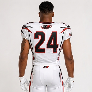 Maillot de football américain athlétique offrant un confort respirant, une construction de qualité supérieure et une excellente mobilité pendant les matchs intenses. - Product Image 5