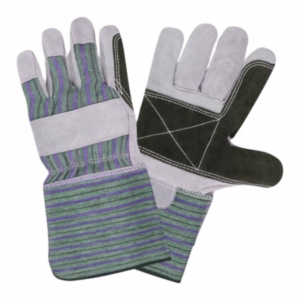 Gants de sécurité en cuir de vachette pleine fleur de haute qualité certifiés CE, résistants à la chaleur, antidérapants, durables, avec paume renforcée - Product Image 6