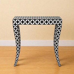 Console moderne de luxe en nacre, design maison, meuble antique, table décorative pour salon et chambre - Product Image 2