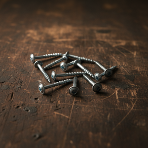 Tornillos para Madera de Cabeza Plana Phillips/Pozi Marca PDC - Fijaciones Autorroscantes de Rosca Gruesa de Alta Resistencia - Product Image 1