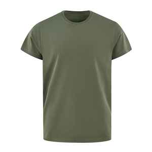 Camiseta para Hombre en Oferta, Precio al por Mayor OEM, Formal, de Alta Calidad, Duradera, de Algodón y Lona, Ecológica, Transpirable, de Corte Holgado - Product Image 2