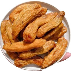 Etiqueta privada Fábrica de Vietnam Mejor calificado Delicioso sabor dulce Suministro de fábrica Plátano seco entero 100g - Product Image 1