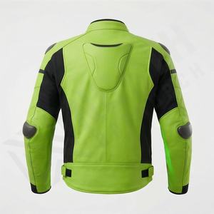 Chaqueta de Motociclista de Cuero Genuino para Hombre de la Mejor Calidad, Nueva Colección de Invierno, Chaquetas de Motocicleta con Protecciones Desmontables Personalizadas - Product Image 2