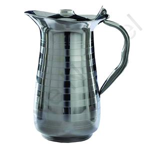 Jarra de agua Henja de acero inoxidable, jarra de té de hielo con protector de hielo, olla recta, agua, zumo, cerveza, café - Product Image 1