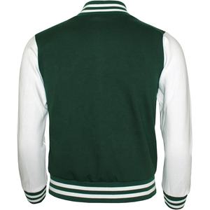 Veste de baseball d'hiver pour homme, style streetwear, avec broderie chenille personnalisée - Product Image 2