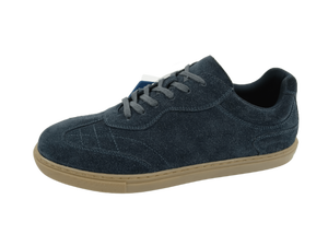 Chaussures habillées en daim pour hommes à bout rond et lacets, bleu marine, respirantes, semelle intermédiaire en EVA, semelle extérieure en caoutchouc, toutes saisons - Product Image 3