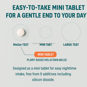 Plant Based Melatonin 2mg with <b>Tomato</b> Extract Capsule for Night Time Relaxation <b>Support</b> OEM Korea Health Supplement - Product Image 2