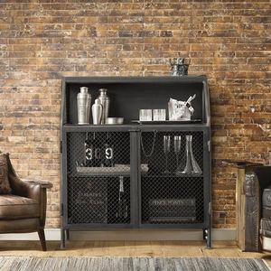 NUEVOS Muebles de Almacenamiento de Hierro Antiguo para Sala de Estar, Estilo Moderno, Ecológicos, Ahorran Espacio, Duraderos, para Apartamentos y Casas de Campo - Product Image 3