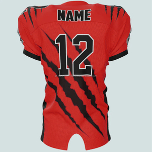 Camisetas de Fútbol Americano Personalizadas con Transferencia Térmica, 100% Poliéster, Nombre y Número Personalizados, Logotipo Personalizado, Opción de Tallas Grandes - Product Image 4