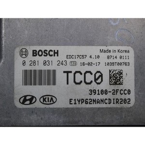Module de commande moteur Carnival 2014-2018 d'occasion OEM 391002FCC0 - Product Image 6