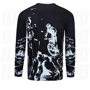 Custom Motorcycle Motocross BMX Racing Jersey Summer Sportswear for Men Downhill Mountain Bike MTB Shirt Off Road Cycling Jersey - Product Image 3