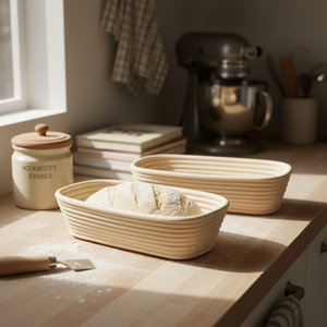 Bread Proofing Basket Handmade Natural Rattan Banneton for Sourdough Baking Kitchenware Wholesale Supplier - Product Image 5