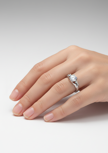Round Brilliant Cut <b>Diamond</b> <b>Ring</b> for Women Lab Grown <b>Diamonds</b> - Product Image 5