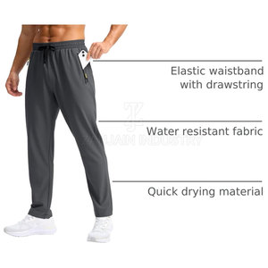 Premium Quality Soft Fabric Comfortable Men Track Pants Sports <b>Trousers</b> Lightweight <b>Training</b> Wear Custom Wholesale Manufacturer - Product Image 5