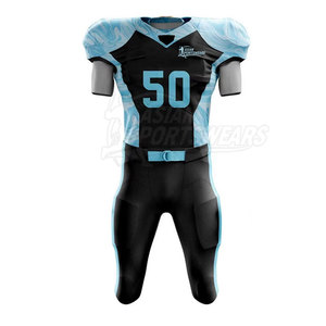 Meilleures ventes : Tenue de football américain, maillot et pantalon à séchage rapide, design léger, vêtements de sport d'entraînement, ensemble pour joueur adulte - Product Image 1