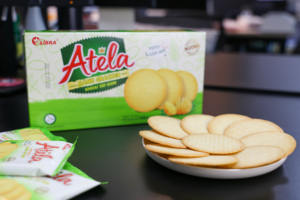 Halal atela ขนมมันกรอบ150กรัมรสหวานเค็มแครกเกอร์อบเพื่อสุขภาพคาร์โบไฮเดรตต่ำไขมันต่ำน้ำตาลต่ำ - Product Image 3