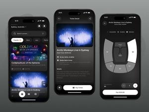Application mobile de réservation de billets d'événements pour Mac en stock - Découvrez les événements, sélectionnez les sièges, paiements sécurisés et gestion des billets numériques - Product Image 1