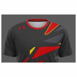 T-shirts de sport personnalisés de haute qualité 100% polyester, respirants, à séchage rapide, écologiques, mode masculine, fabricant OEM ODM - Product Image 4